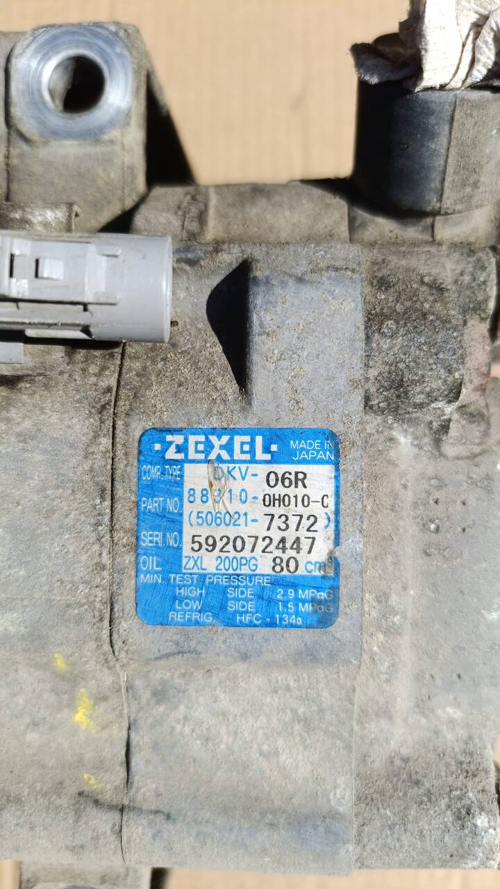 Compresor AC Toyota Yaris , Citroen C1, Peugeot 107 1.0 benzina - 88310-0H010-C , 506021-7372