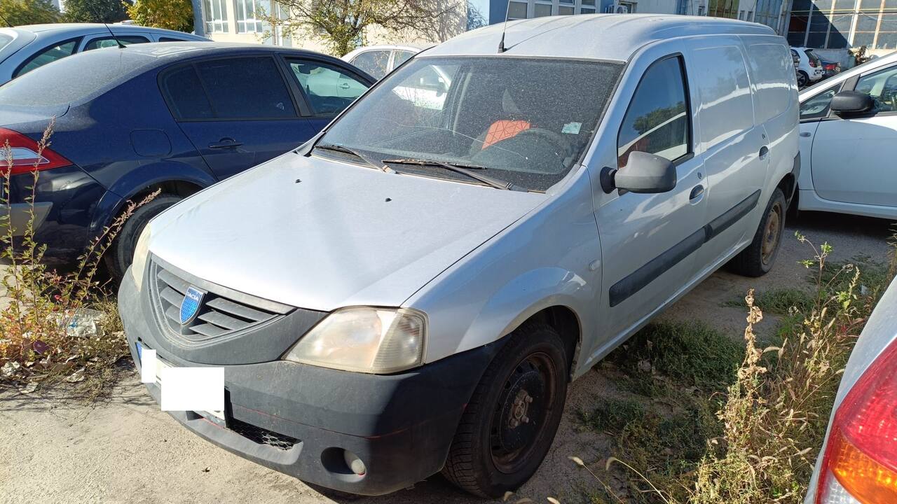 Dezmembrez DACIA LOGAN (FSD1K) Utilitară N1, an 2007, motor 1.5 dCi (K9K-K7), culoare GRI MET